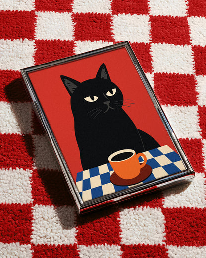 NOT A MORNING CAT