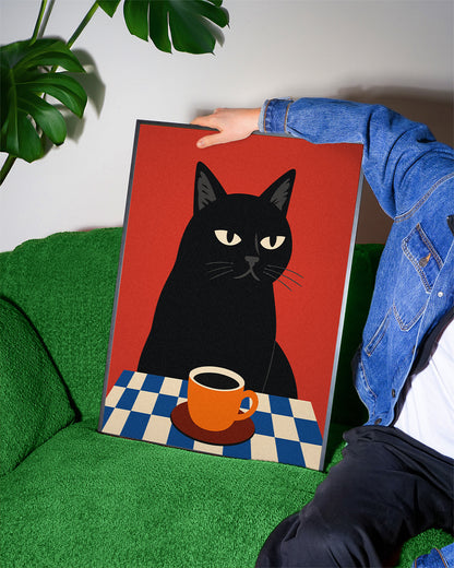 NOT A MORNING CAT